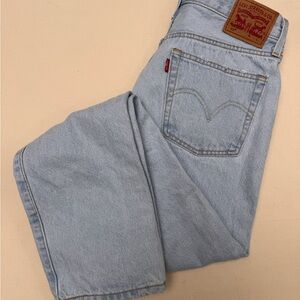 Levi's 501 Vintage Classic Light Wash Straight Leg Jeans | W28 - L30 | No Rips